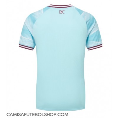 Camisa de time de futebol Burnley Replicas 2º Equipamento 2025-26 Manga Curta Camisa de time de futebol Burnley Replicas 2º Equipamento 2025-26 Manga Curta